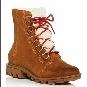 Sorel Shearling Waterproof Cold Weather Boots